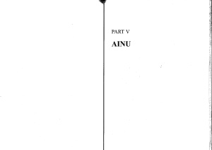 Southern Hokkaido Ainu The Languages Of Japan And Korea Bugaeva Anna