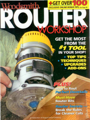 Woodsmith Router Workshop Router Workshop