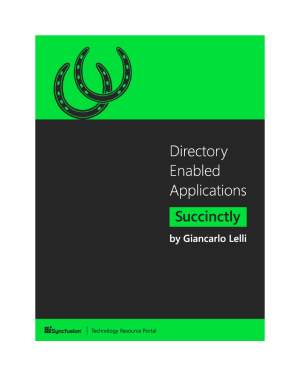 Directory Enabled Applications Succinctly Giancarlo Lelli