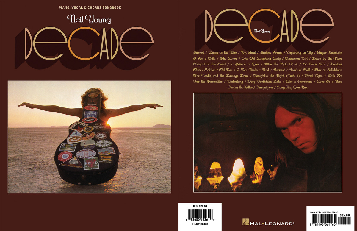 Neil Young Decade Songbook Pianovocalchords Neil Young