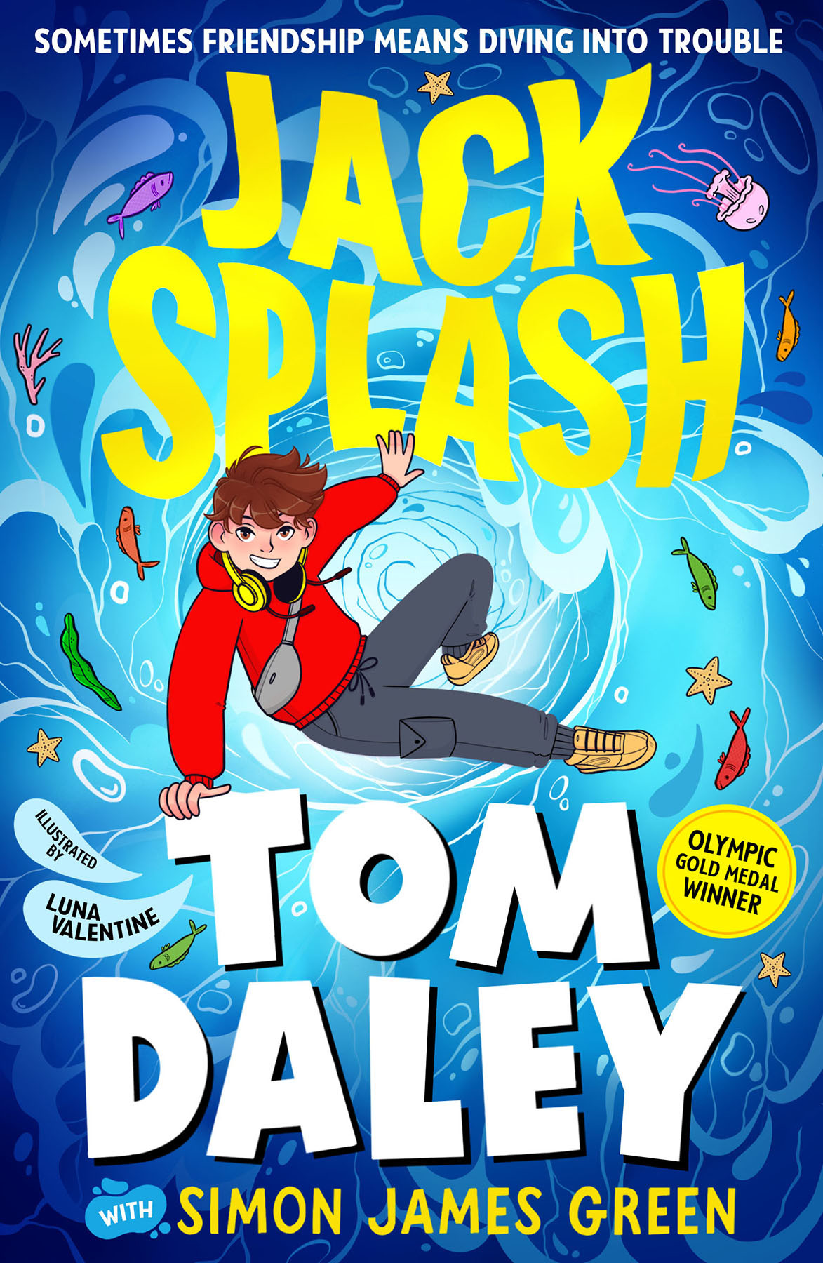 Jack Splash Tom Daley With Simon James Green