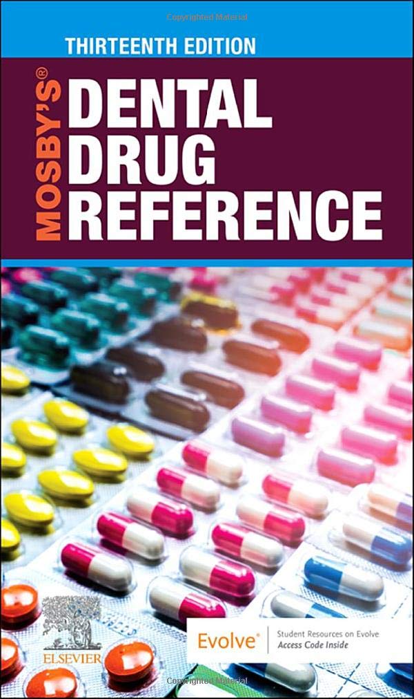Mosbys Dental Drug Reference 13th Edition 13th Edition Arthur H Jeske