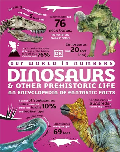 Our World In Numbers Dinosaurs Other Prehistoric Life An Encyclopedia Of Fantastic Facts Dk