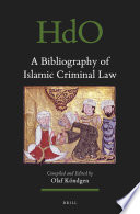 A Bibliography Of Islamic Criminal Law Olaf Kndgen