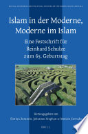 Islam In Der Moderne Moderne Im Islam Florian Zemmin Johannes Stephan