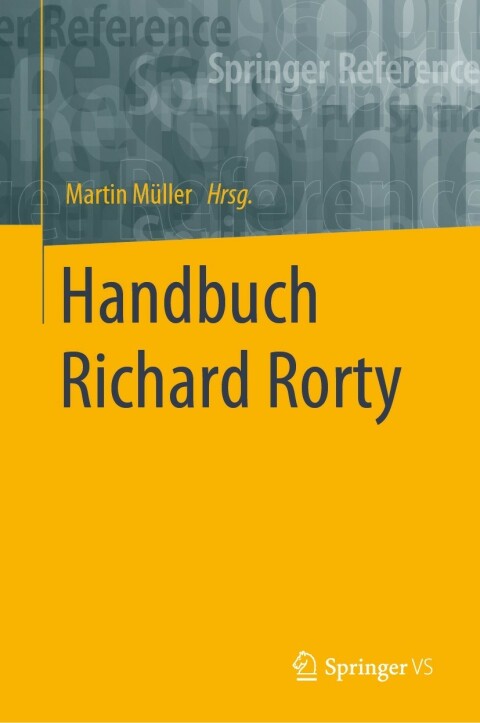 Handbuch Richard Rorty 4th Edition Martin Mller