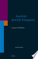 Ancient Jewish Diaspora Ren Bloch