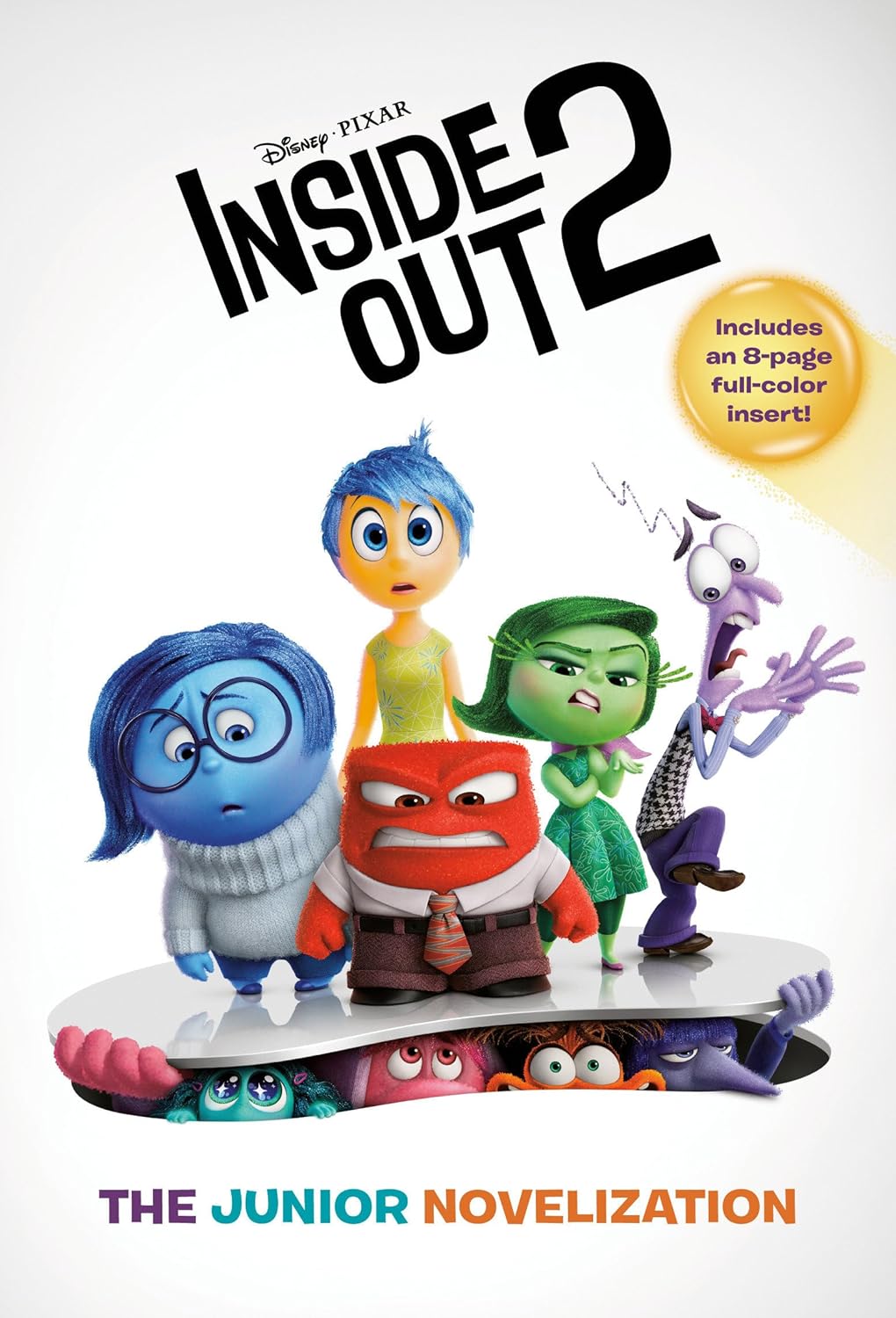Disneypixar Inside Out 2 The Junior Novelization 2024th Edition Tenny Nellson