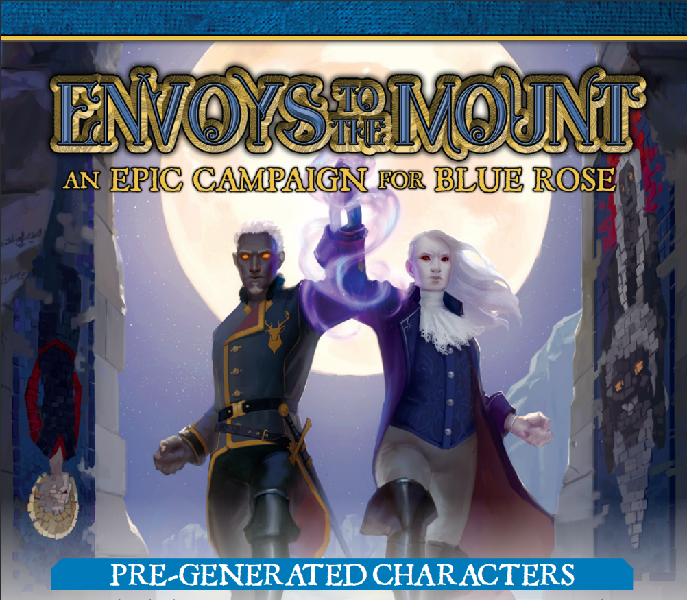 Envoys To The Mount Pregenerated Characters Joseph Carriker Crystal Frasier