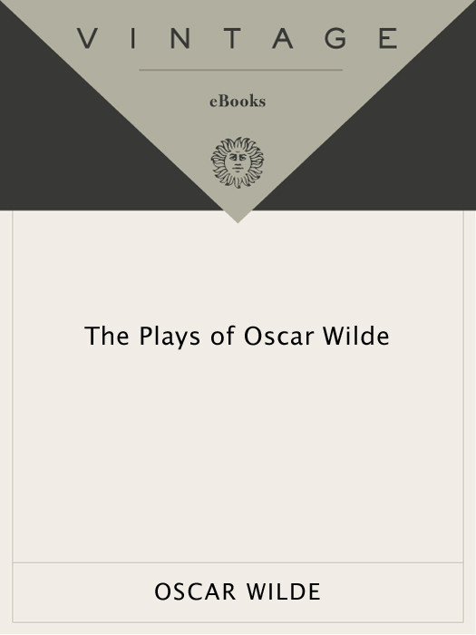 Plays Of Oscar Wilde Oscar Wilde