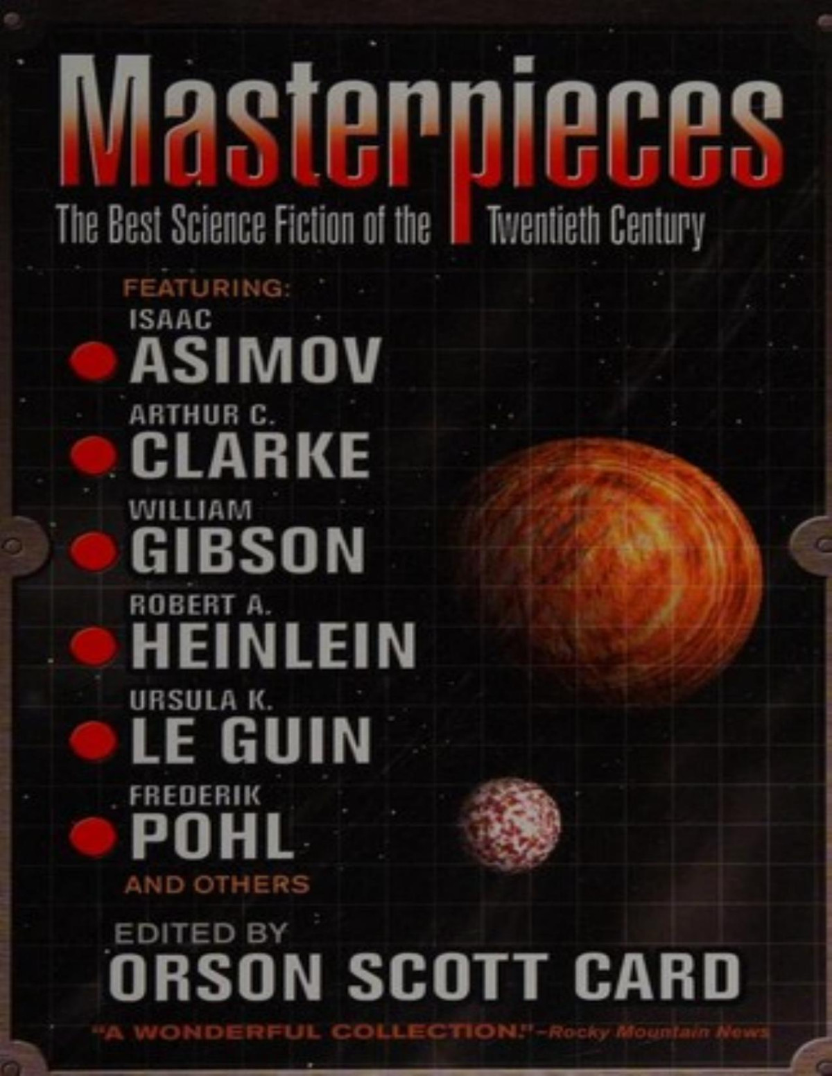 Masterpieces The Best Science Fiction Of The Twentieth Century Card