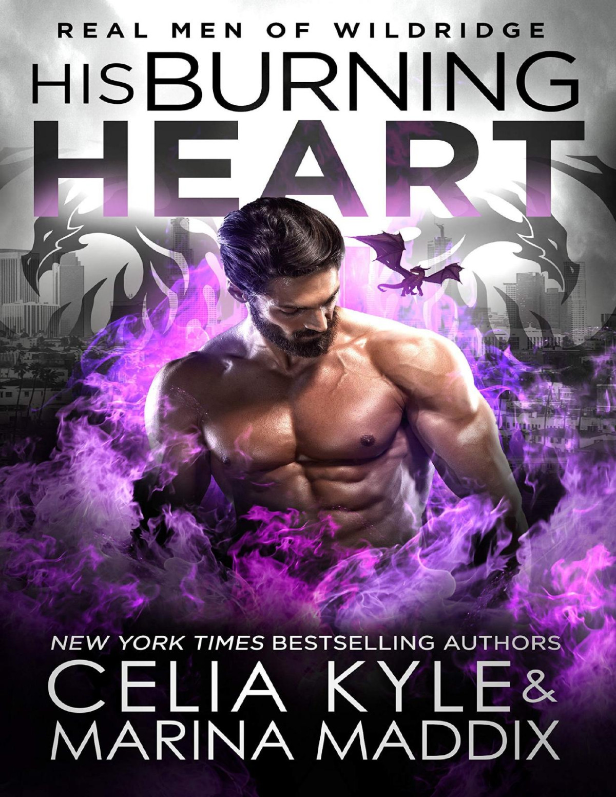 His Burning Heart Real Men Of Wildridge Celia Kyle Marina Maddix