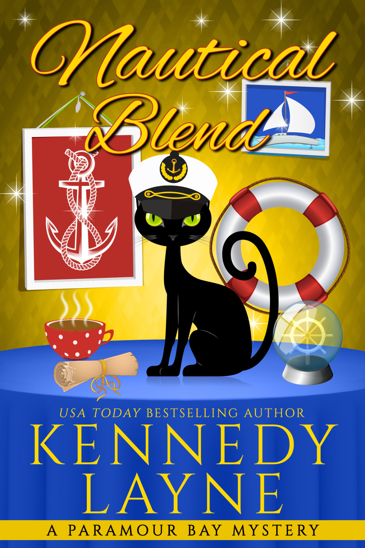 Nautical Blend A Paramour Bay Cozy Paranormal Mystery Book 26 Kennedy Layne