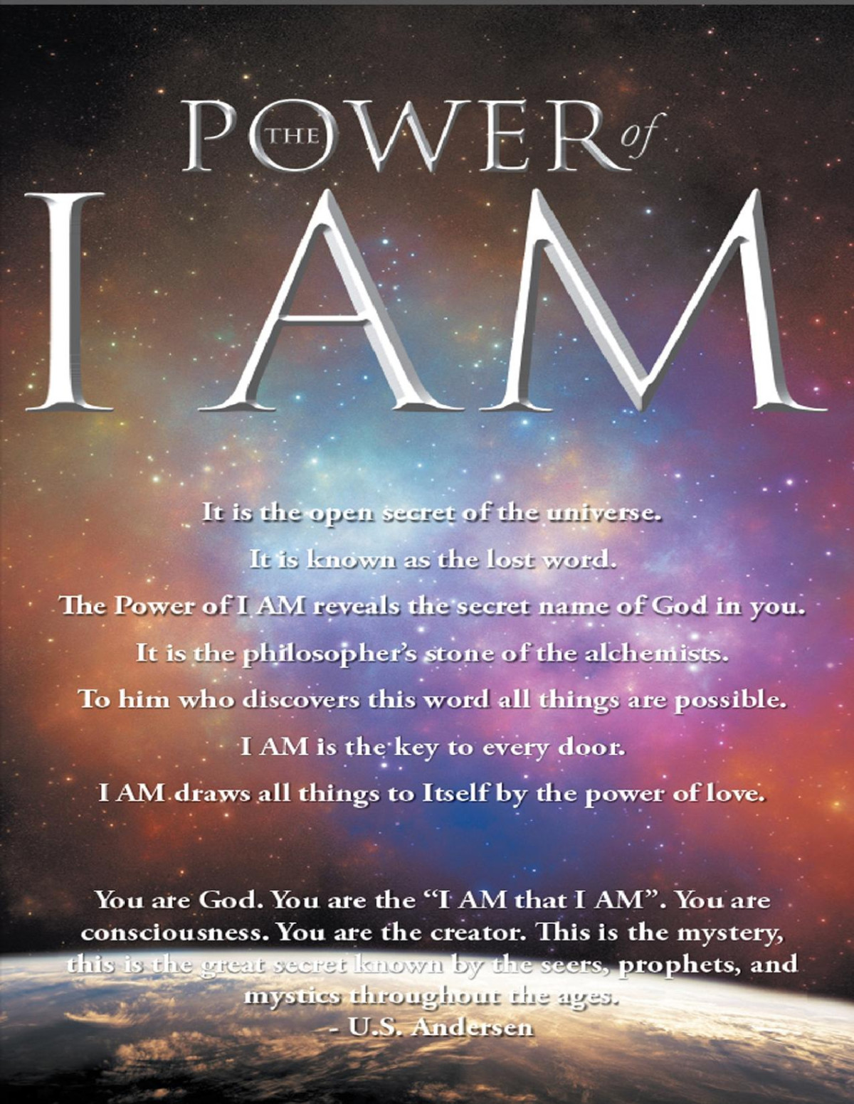The Power Of I Am Allen David