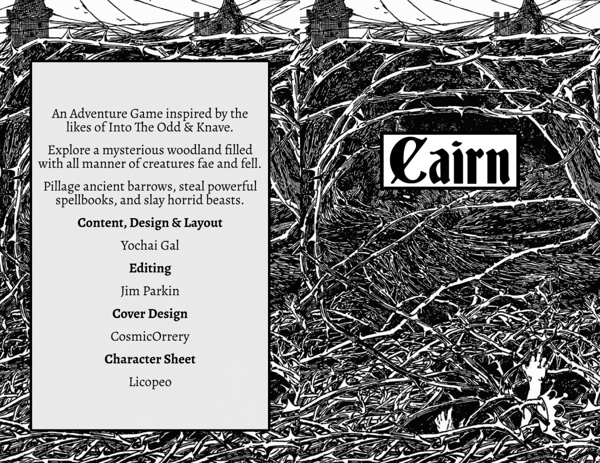 Cairn Rpg Printable Booklet 1e Yochai Gal