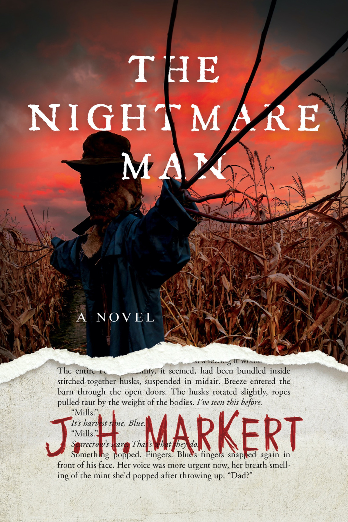 The Nightmare Man 1st Edition J H Markert