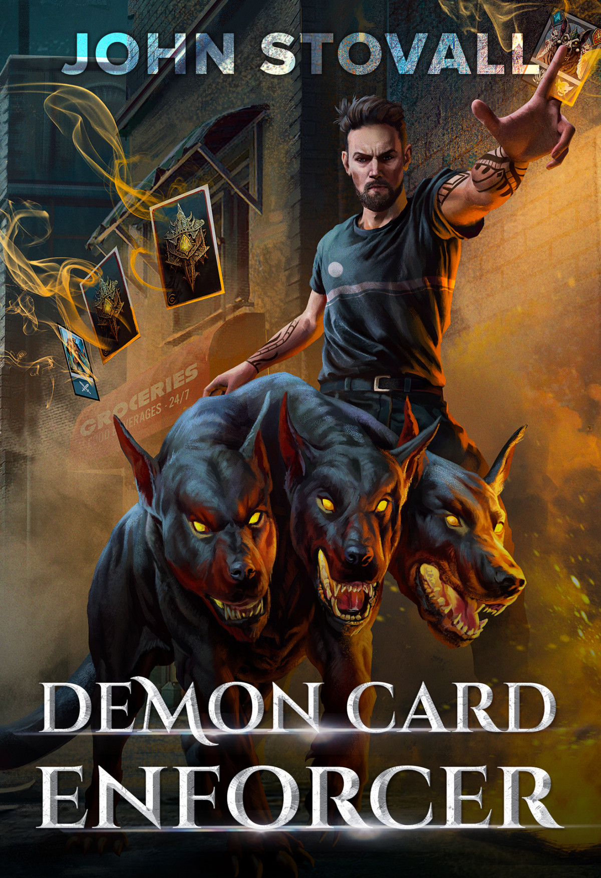 Demon Card Enforcer 1st Edition John Stovall