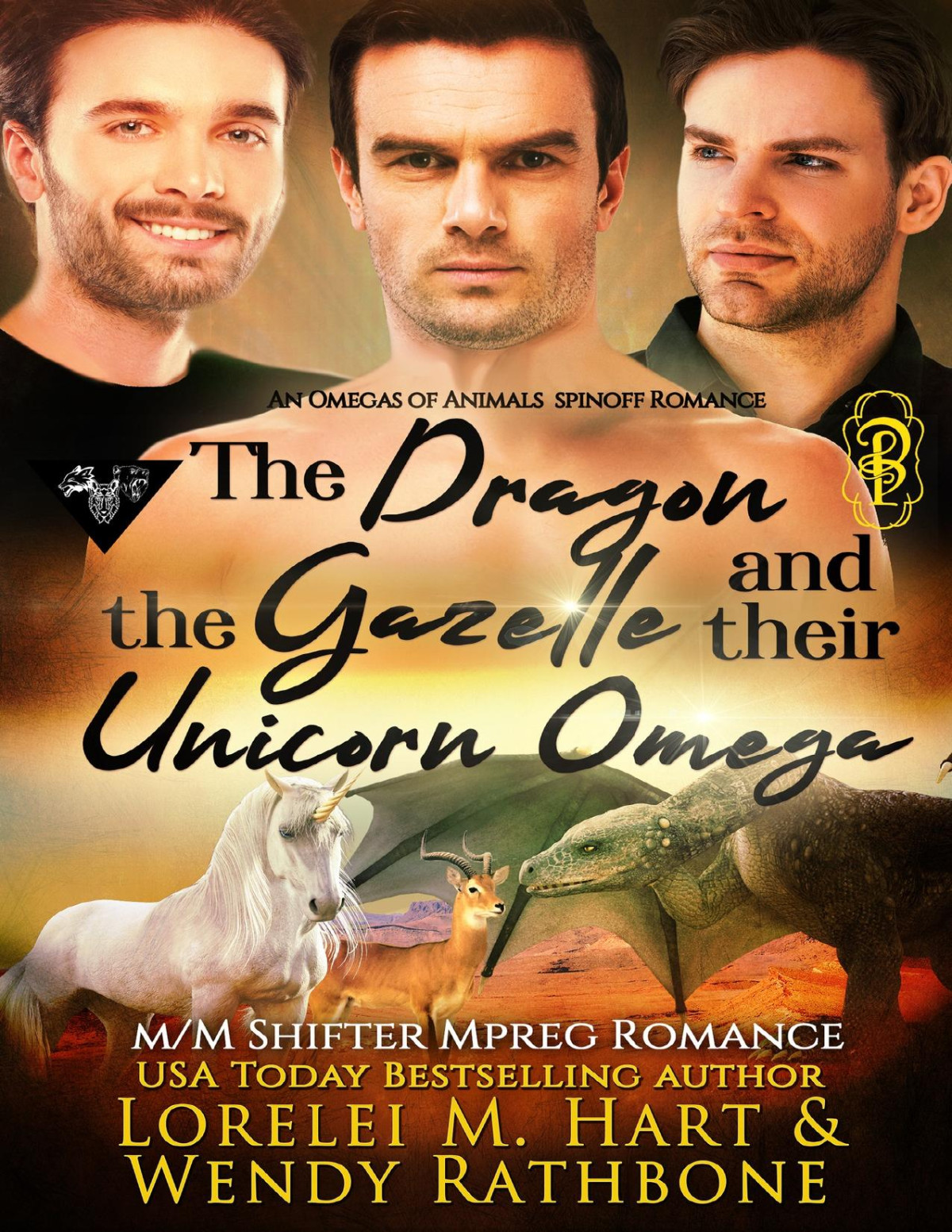 The Dragon The Gazelle And Their Unicorn Omega Mm Shifter Mpreg Romance Lorelei M Hart Wendy Rathbone