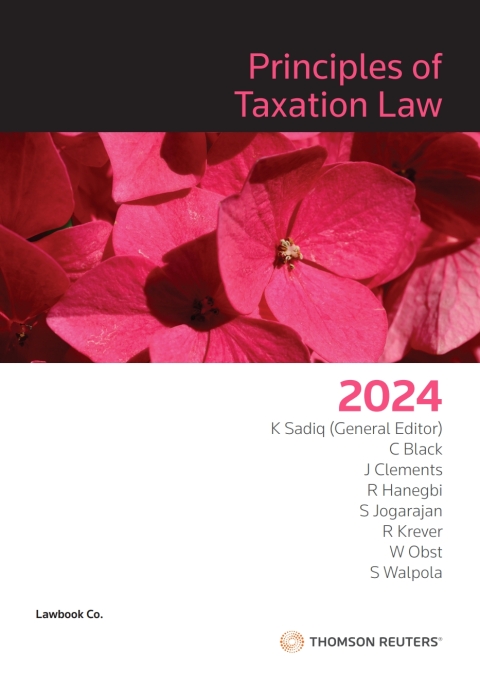 Principles Of Taxation Law 2024 Kerrie Sadiq Celeste Black Jared Clements