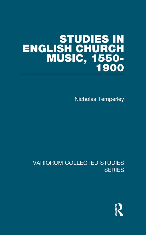 Studies In English Church Music 15501900 Nicholas Temperley