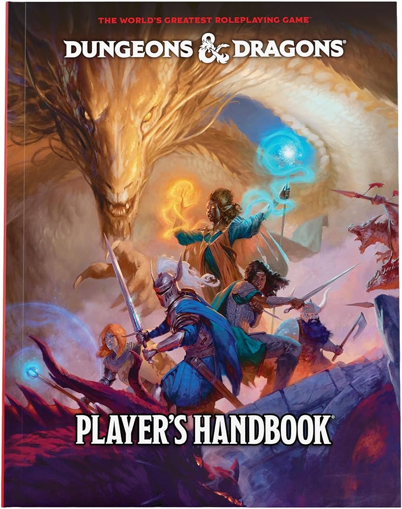 Dungeons Dragons 2024 Players Handbook 2024th Edition Wizards Of The Coast