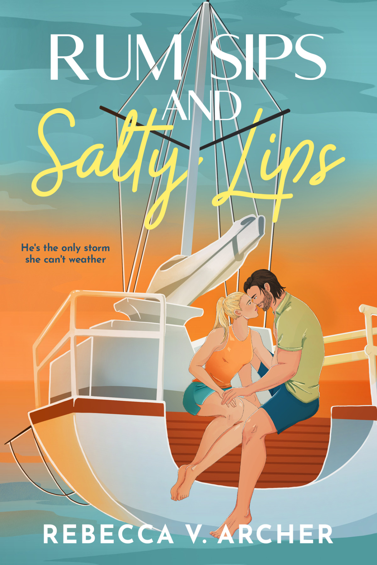 Rum Sips And Salty Lips Wendell Beach 1 Rebecca V Archer