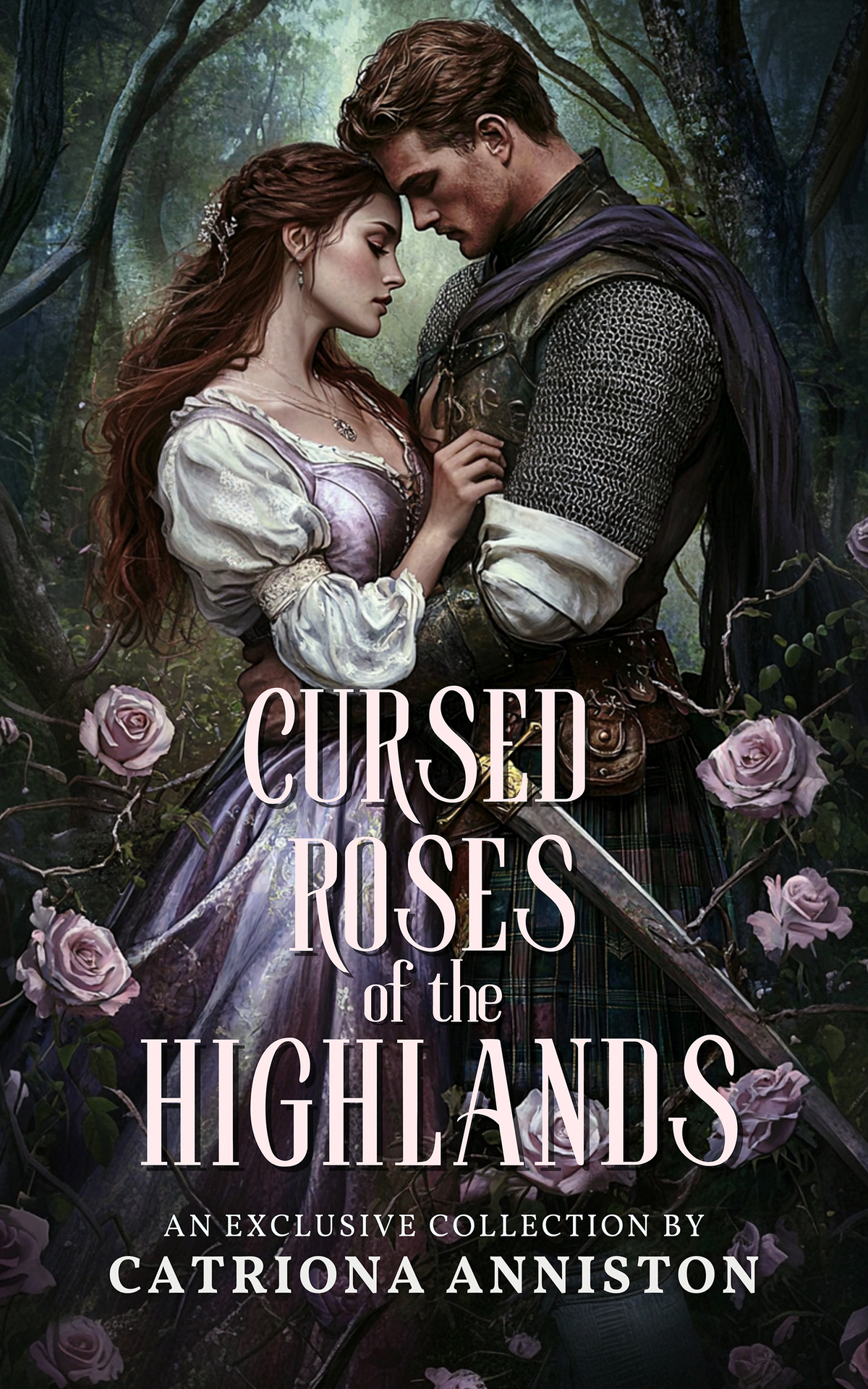 Cursed Roses Of The Highlands A Scottish Medieval Historical Romance Collection 1st Edition Catriona Anniston