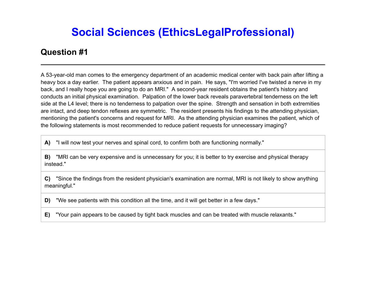 Uworld Usmle Step 2 Ck Qbank Shelf Review Social Sciences Ethics Legal Professional Aug 2024 Uworld