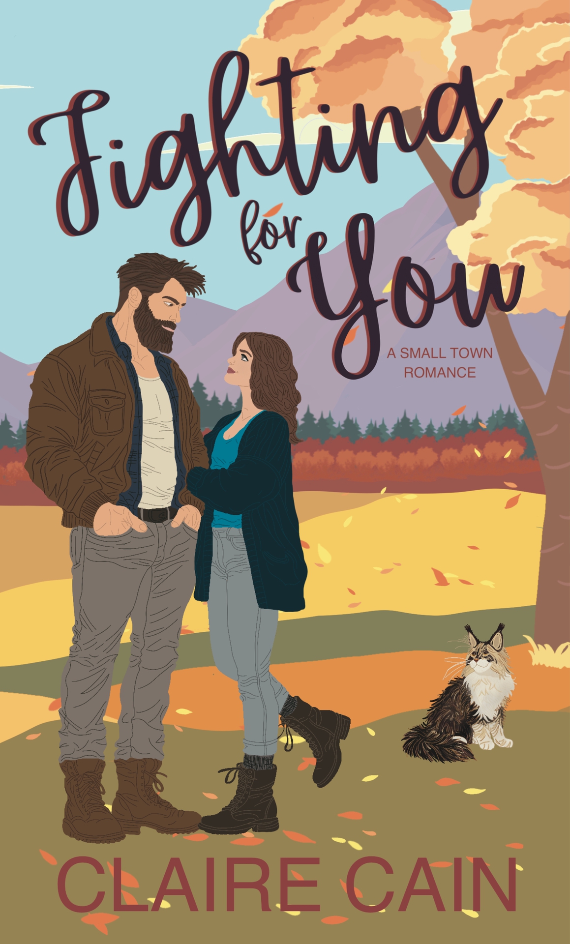 Fighting For You A Small Town Romance Claire Cain