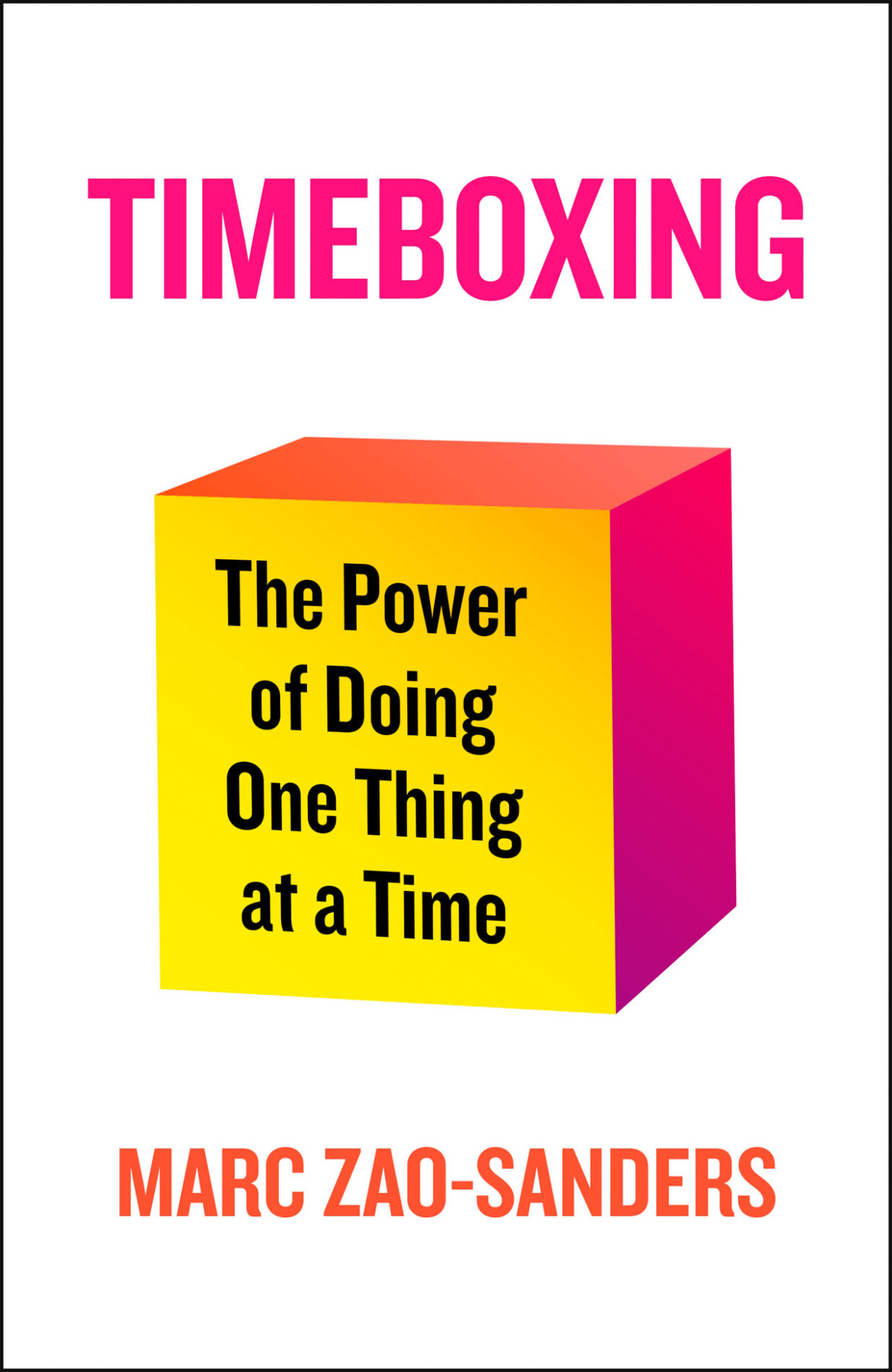 Timeboxing Marc Zaosanders