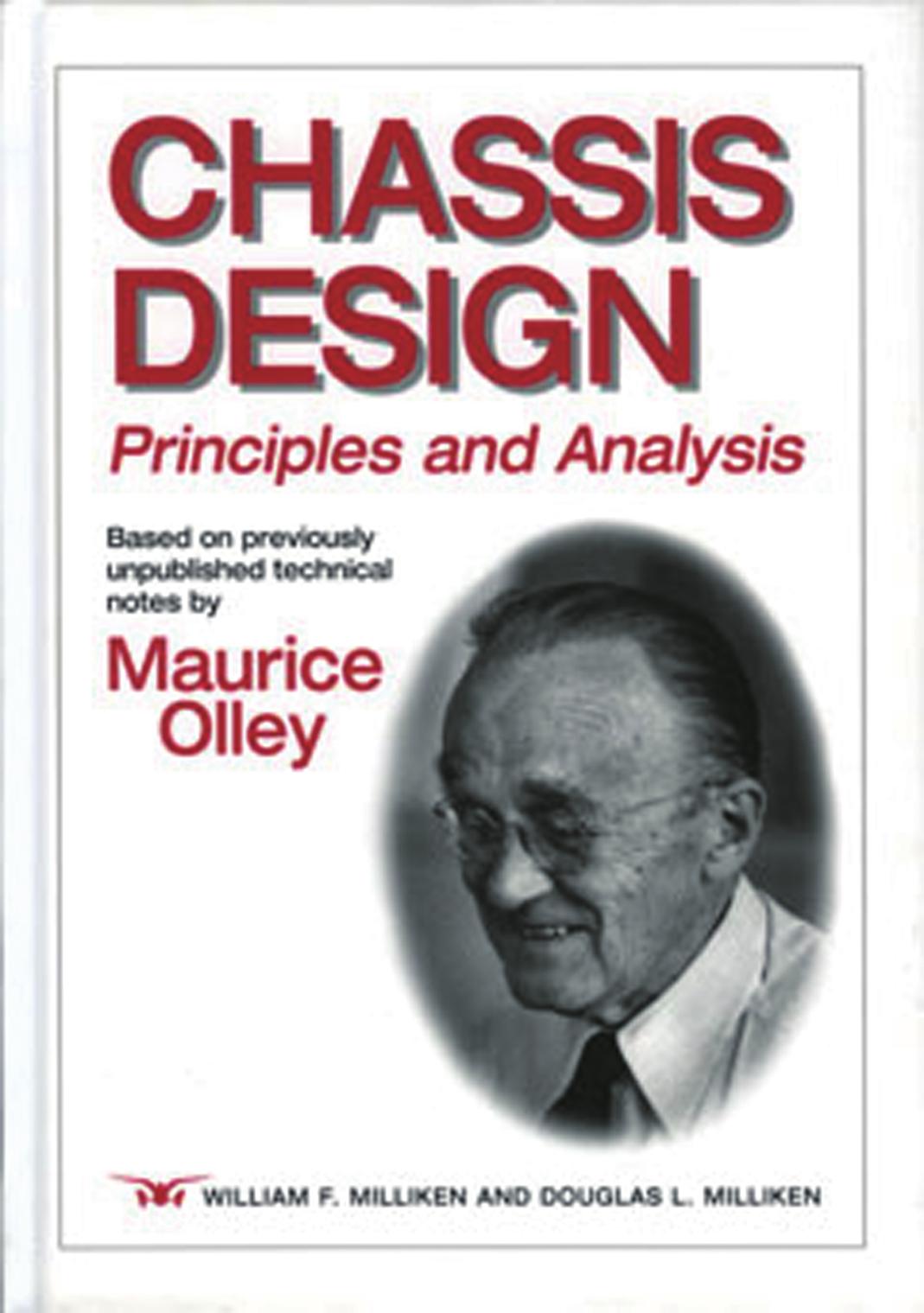 Chassis Design Principles And Analysis William F Milliken And Douglas L Milliken