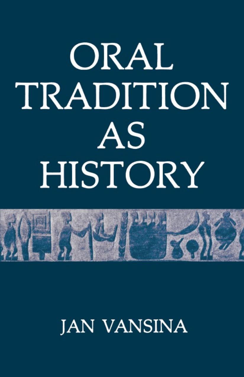 Oral Tradition As History Vansina Janauthor