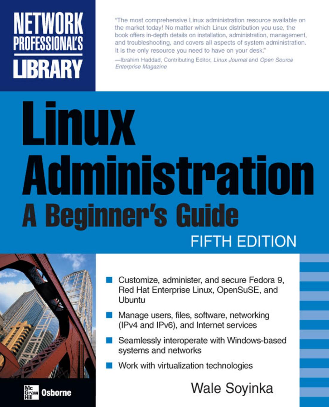 Linux Administration A Beginners Guide 5th Fifth Edition Wale Soyinka
