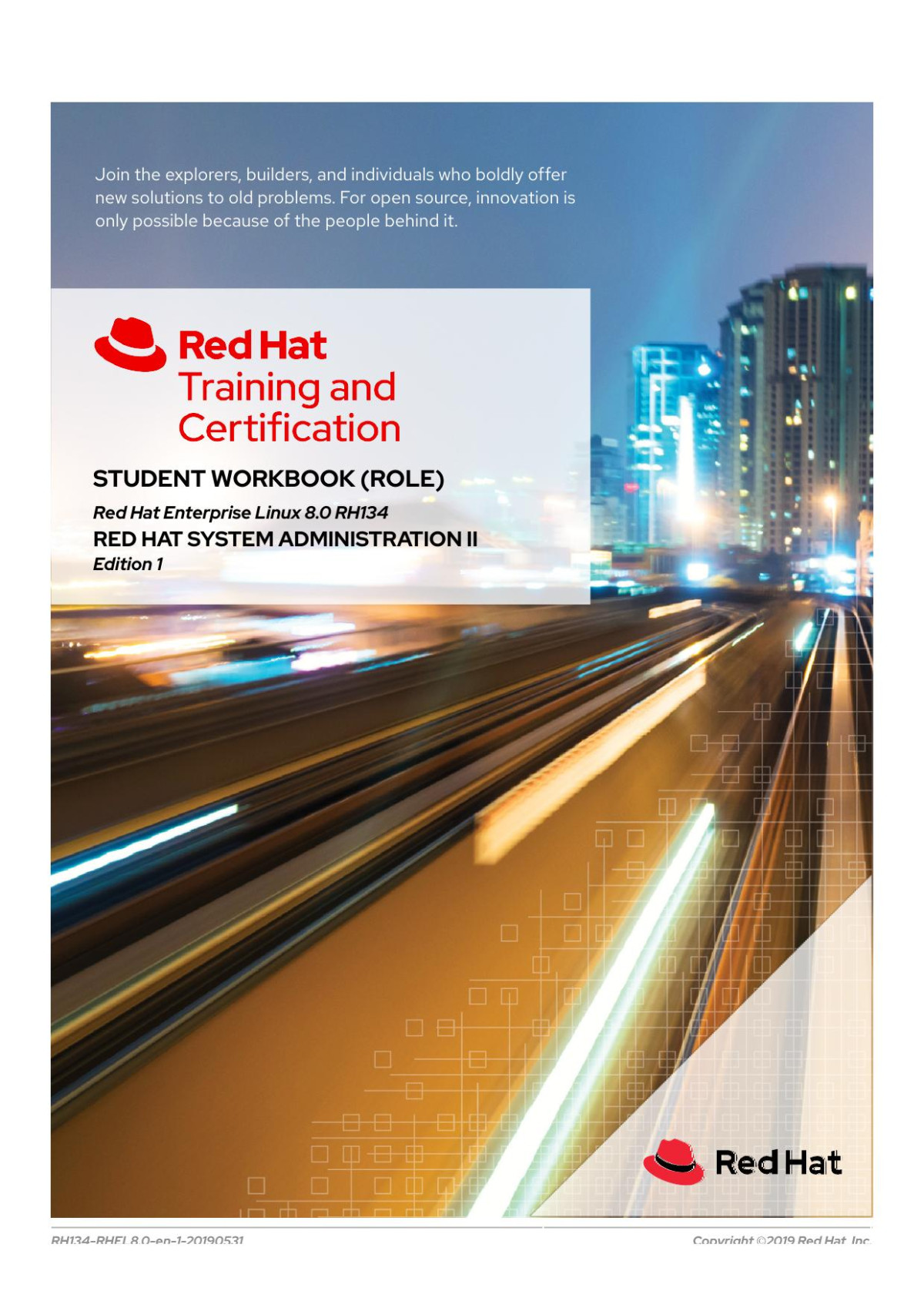 Red Hat System Administration Ii Student Workbook 1st Edition Red Hat