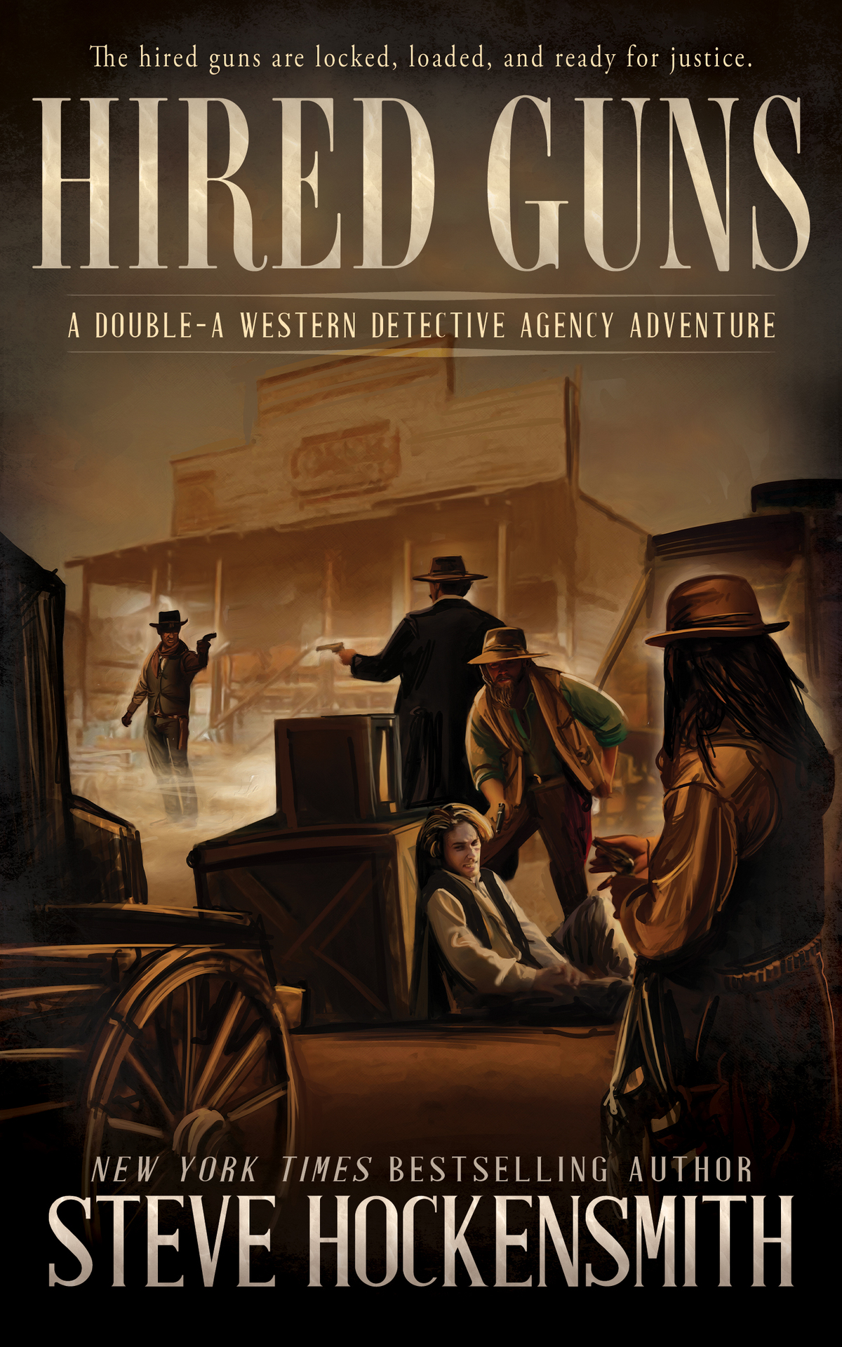 Hired Guns A Western Novel Doublea Western Detective Agency Book 1 Hockensmith