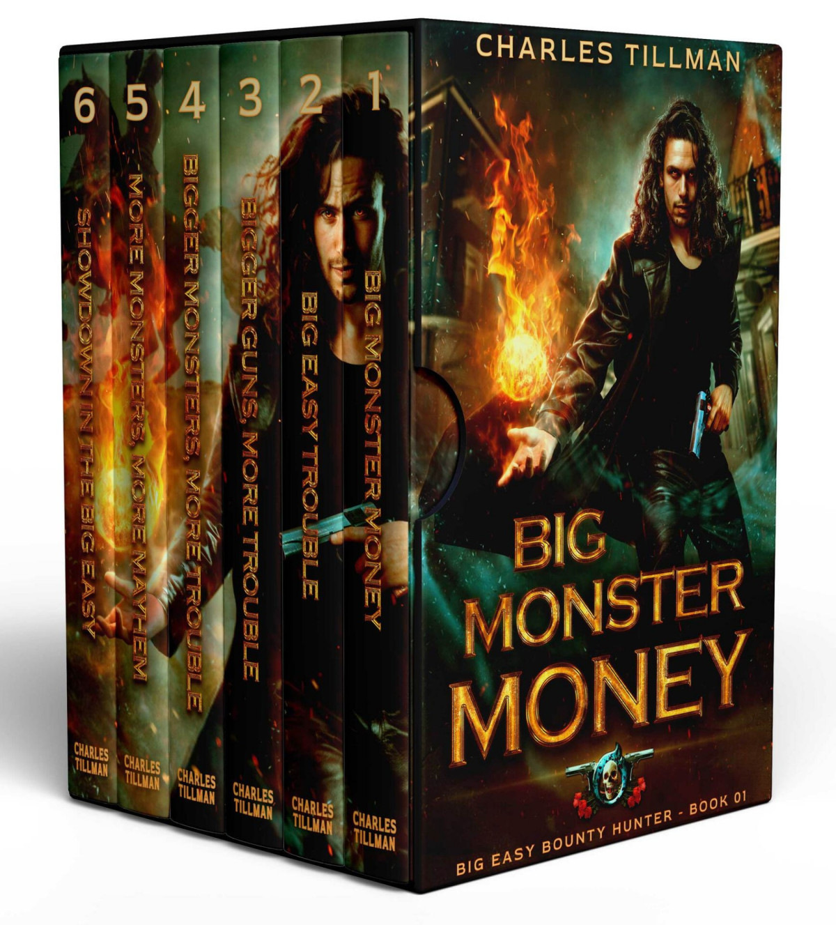 Big Easy Bounty Hunter Complete Series Boxed Set Charles Tillman Martha Carr Michael Anderle