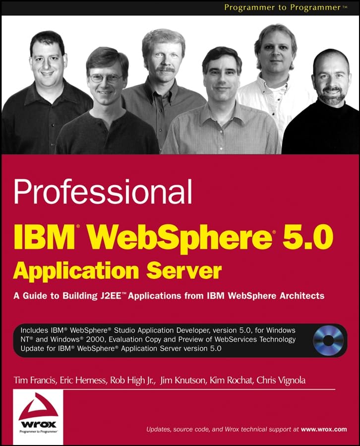 Professional Ibm Websphere 50 Application Server New Edition Tim Francis