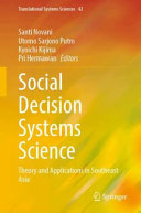 Social Decision Systems Science Santi Novani Utomo Sarjono Putro