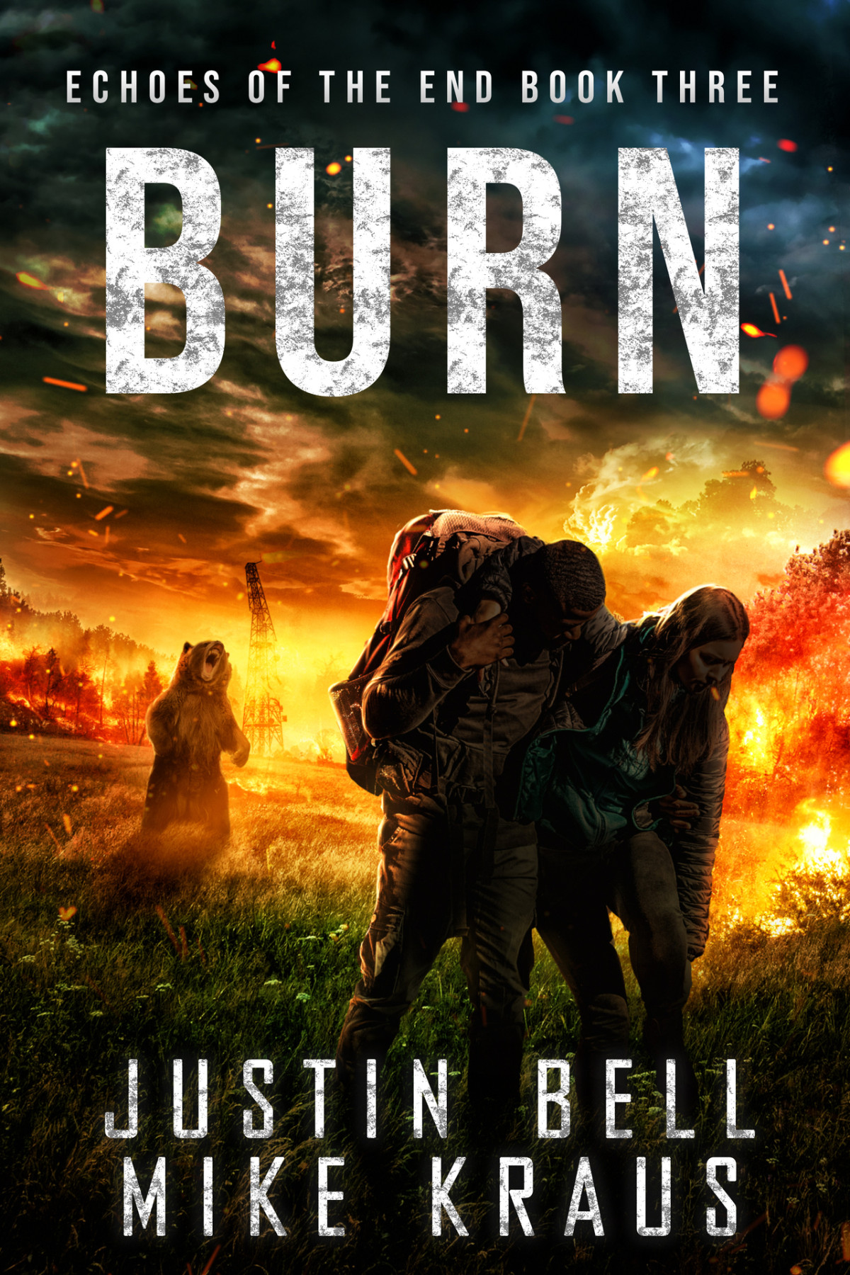 Burn Echoes Of The End Book 3 A Postapocalyptic Survival Thriller Kraus