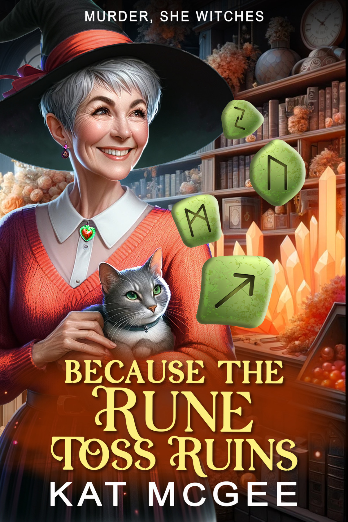 Because The Rune Toss Ruins A Murder She Witches Mystery Kat Mcgee