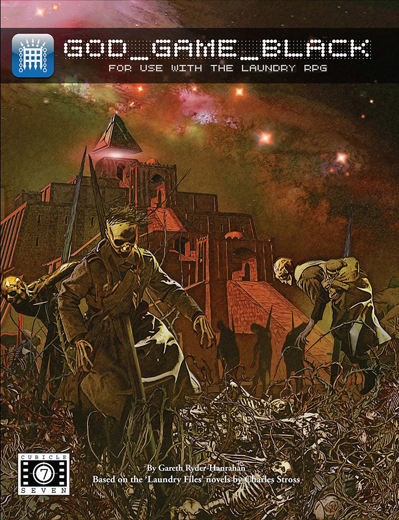 God Game Black Illustrated Gareth Ryderhanrahan
