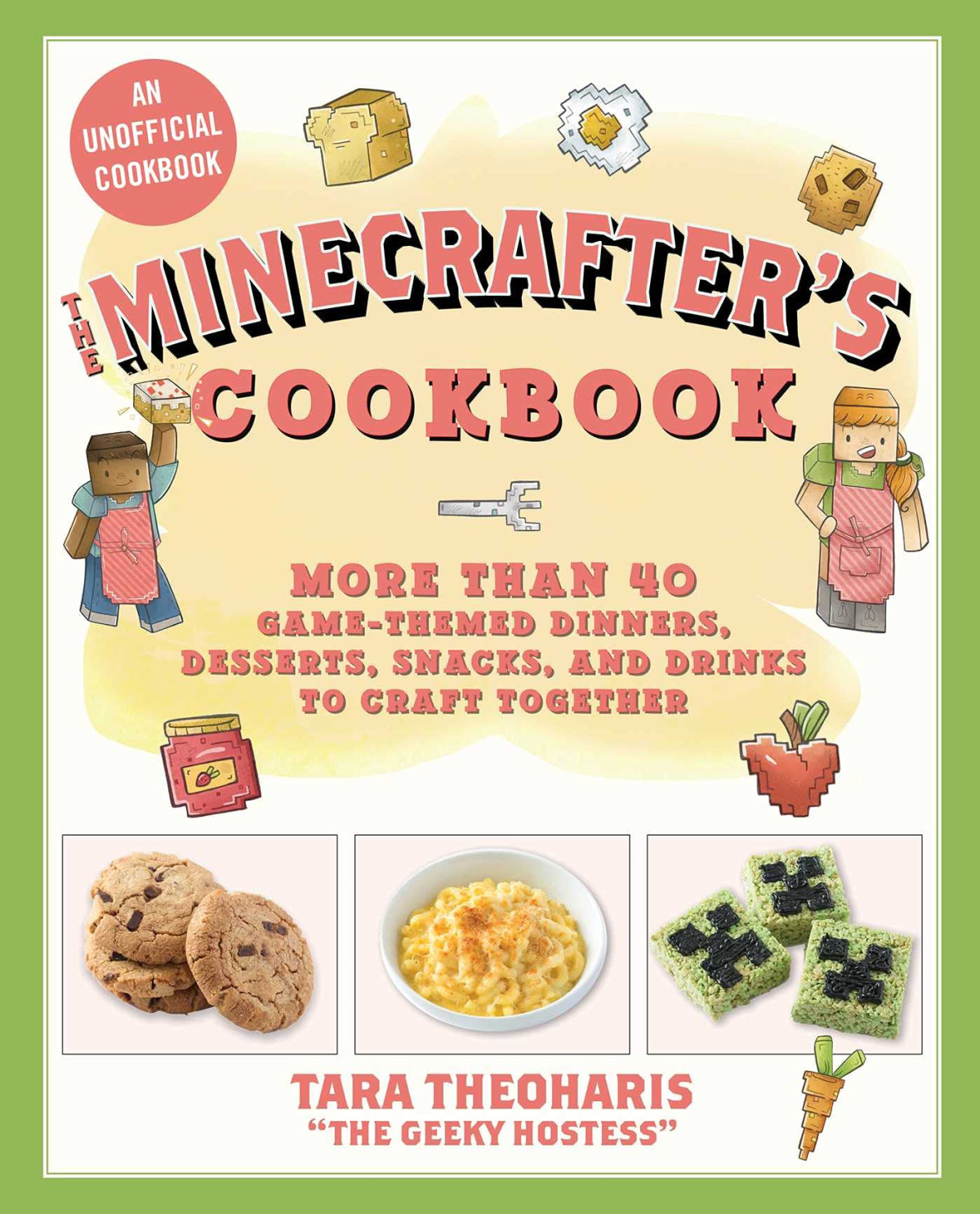 The Minecrafters Cookbook Illustrated Tara Theoharis