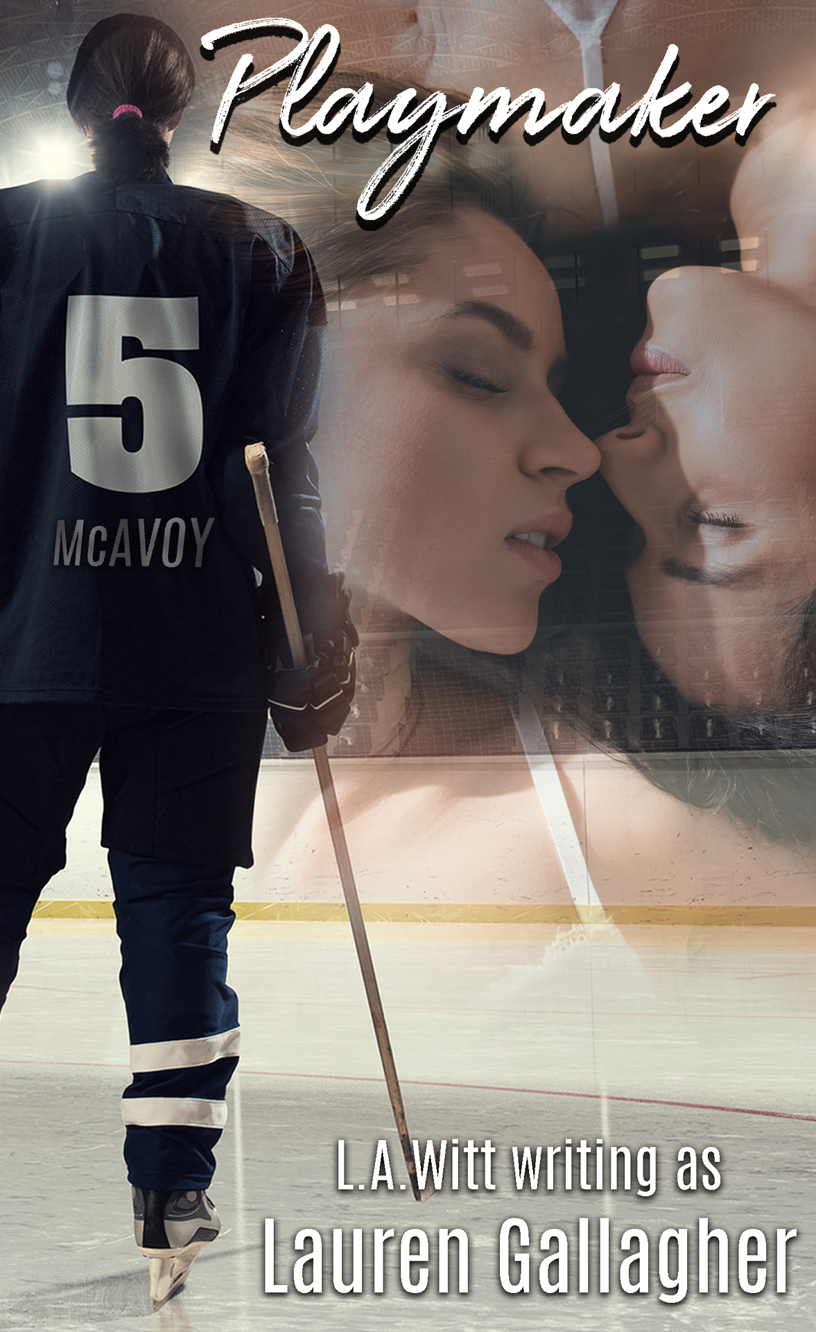 Playmaker Sapphic Hockey Romance 1st Edition Lauren Gallagher La Witt