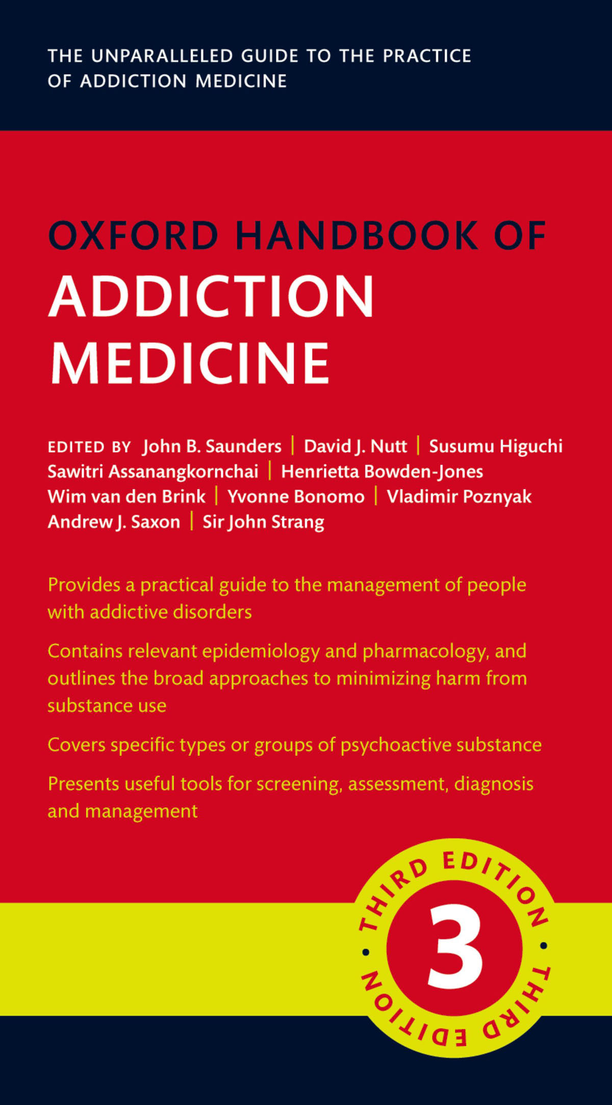 Ohb Addiction Medicine 3e Oxhmed X 3rd Edition Sawitri Assanangkornchai