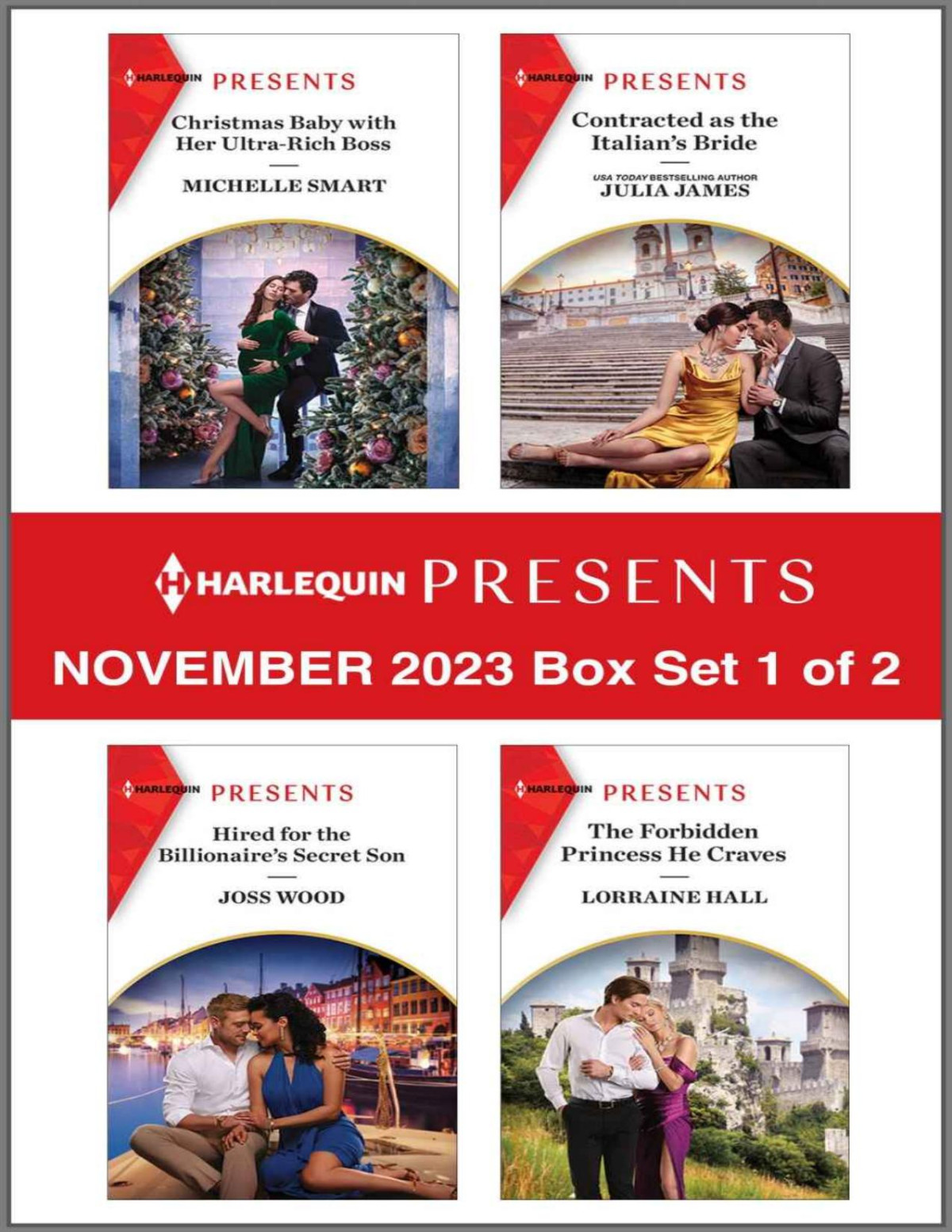 Harlequin Presents November 2023 Box Set 1 Of 2 Smart Michelle James