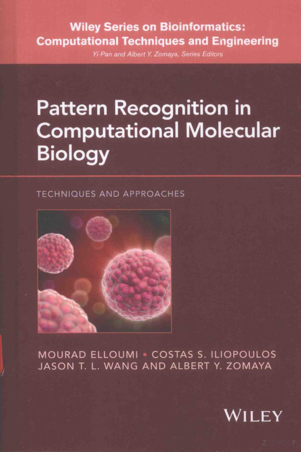 Pattern Recognition In Computational Molecular Biology Techniques And Approaches 2016th Edition Mourad Elloumi