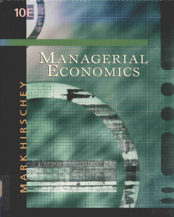 Managerial Economics 2003th Edition Mark Hirschey