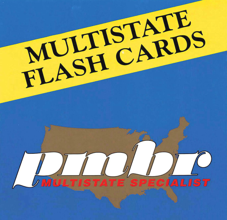 Pmbr Multistate Bar Exam Flashcards Pmbr