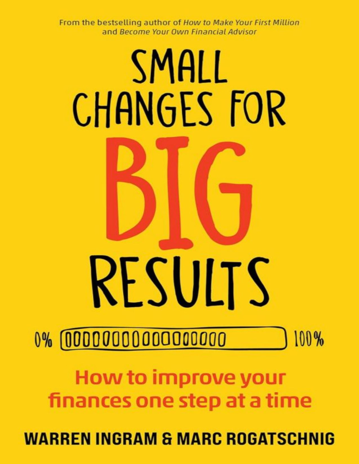 Small Changes For Big Results How To Improve Your Finances One Step At A Time Warren Ingram