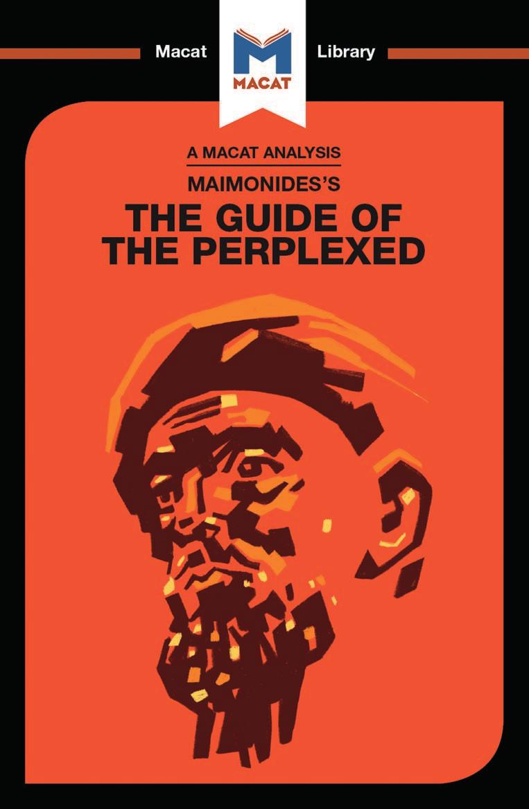 An Analysis Of Maimonidess The Guide Of The Perplexed Mark W Scarlata